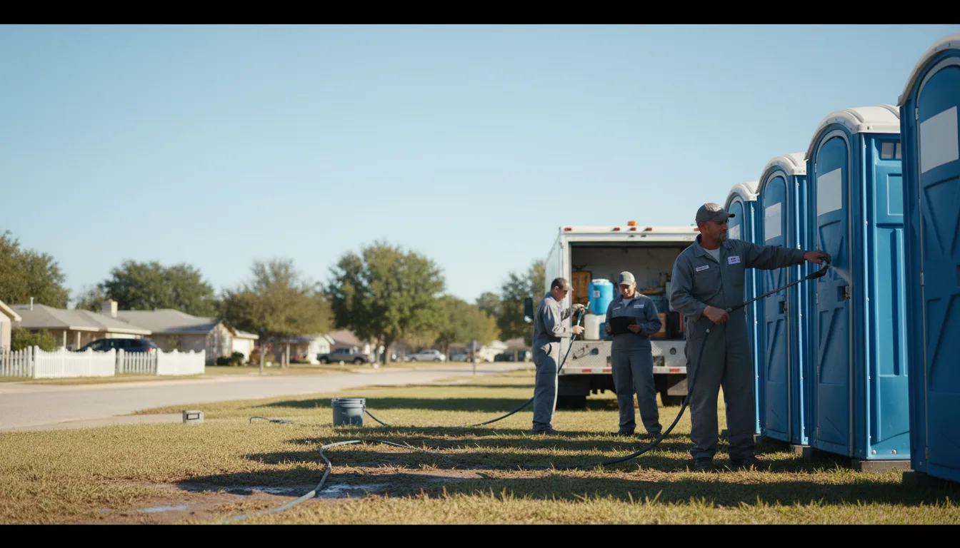 Long-Term Portable Toilet Rental in Morton, MS near me